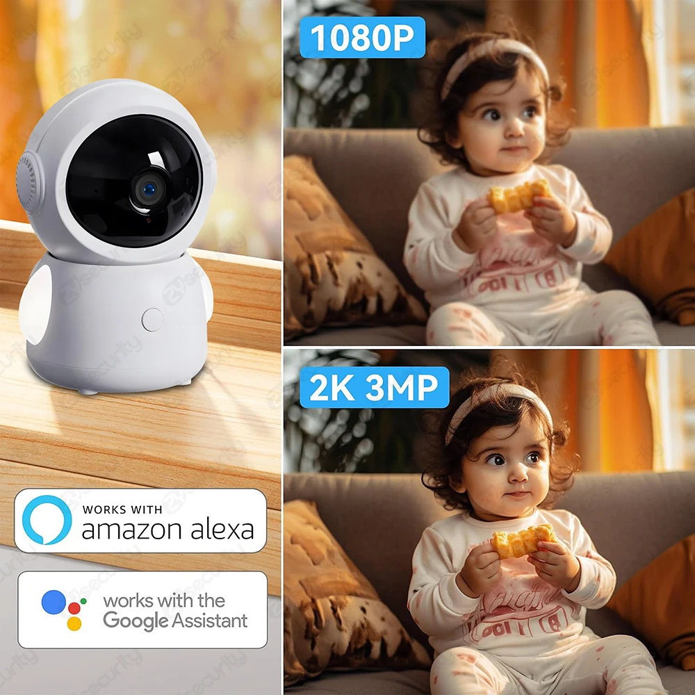 2K UHD WiFi Baby Monitor with  – Audio Music Track Bewertung und Preis