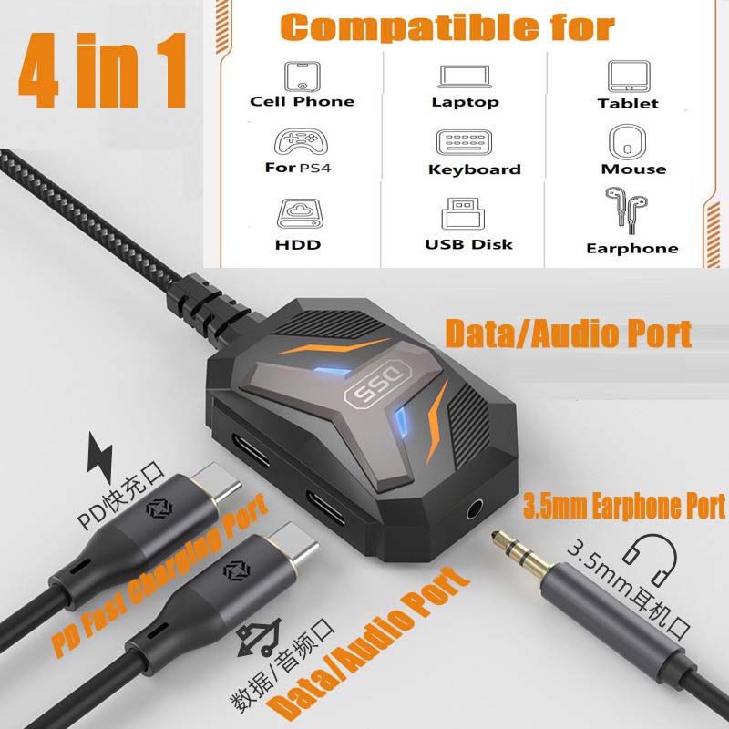 Type C Splitter USB C to 3.5mm – Audio Music Splitter Bewertung und Preis