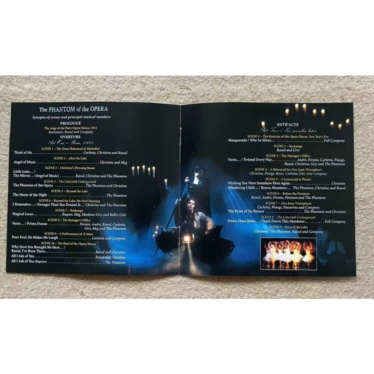 Broadway Musical The Phantom o – Audio Music Recording Bewertung und Preis