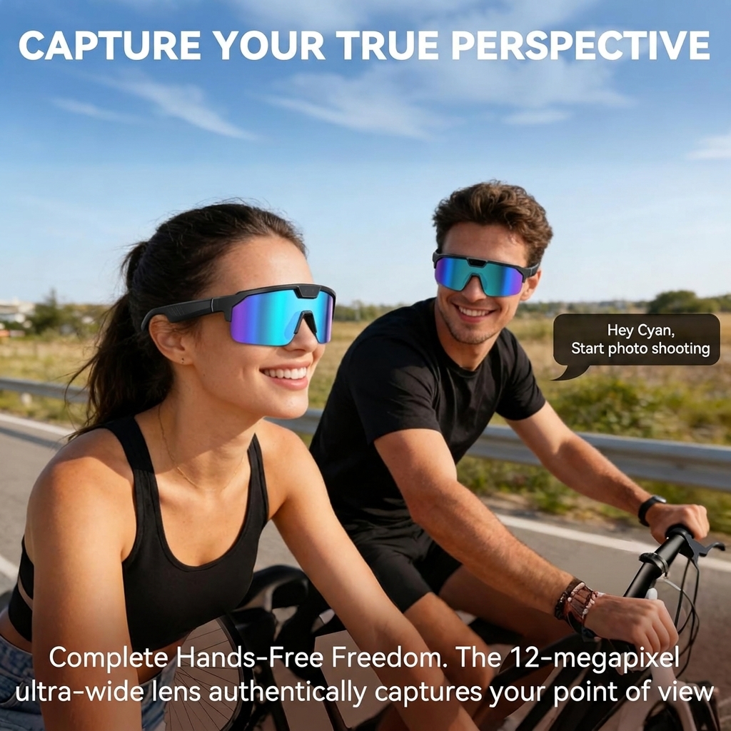 2026New AI Smart Glasses 1200P – Audio Music To Video Ai Bewertung und Preis