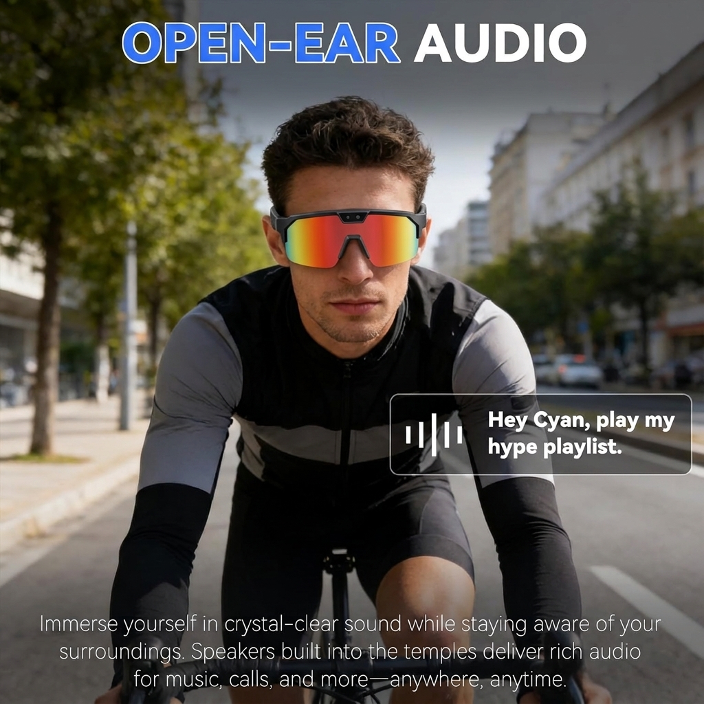2026New AI Smart Glasses 1200P – Audio Music To Video Ai Bewertung und Preis