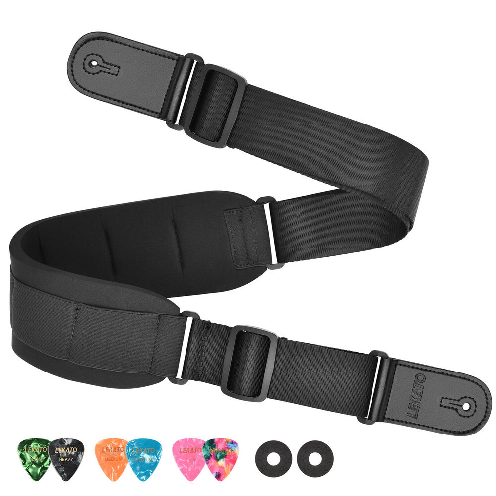 LEKATO Guitar Strap Holder Bel – Guitar Strap Padded Bewertung und Preis