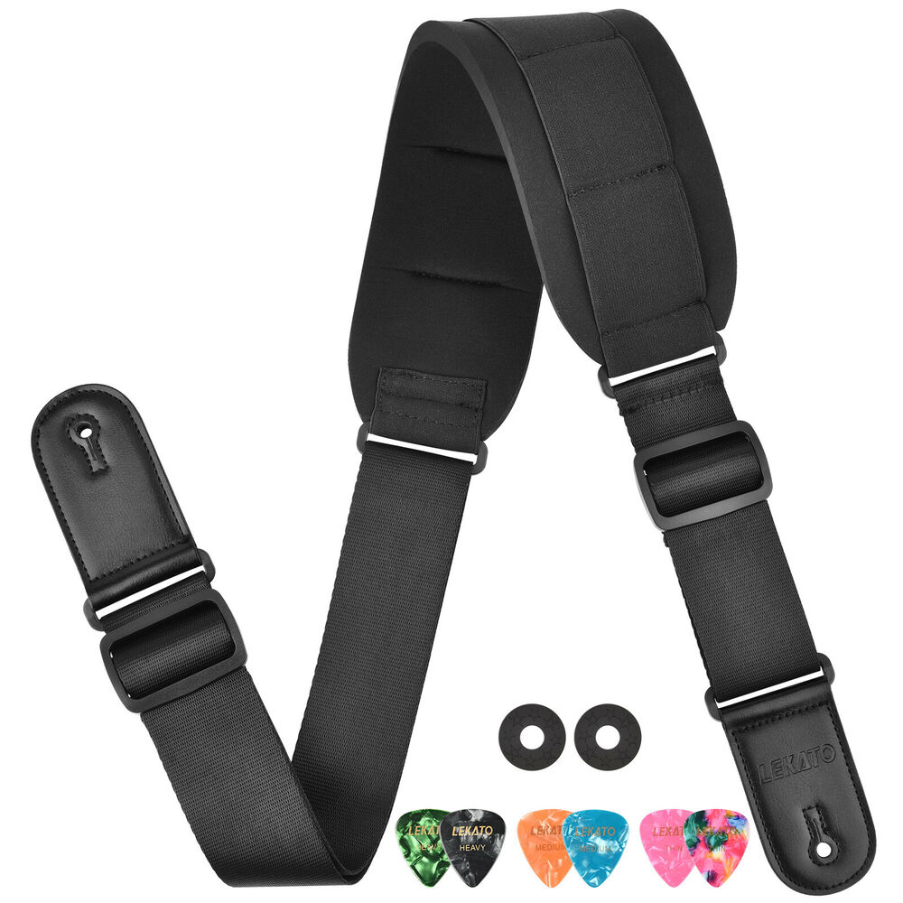 LEKATO Guitar Strap Holder Bel – Guitar Strap Padded Bewertung und Preis