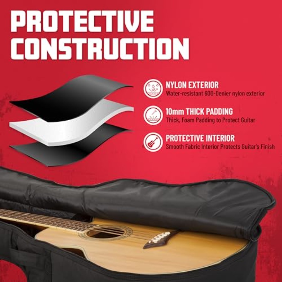 Gator Cases Foam Padded Acoust – Case Guitar Gig Bag Bewertung und Preis