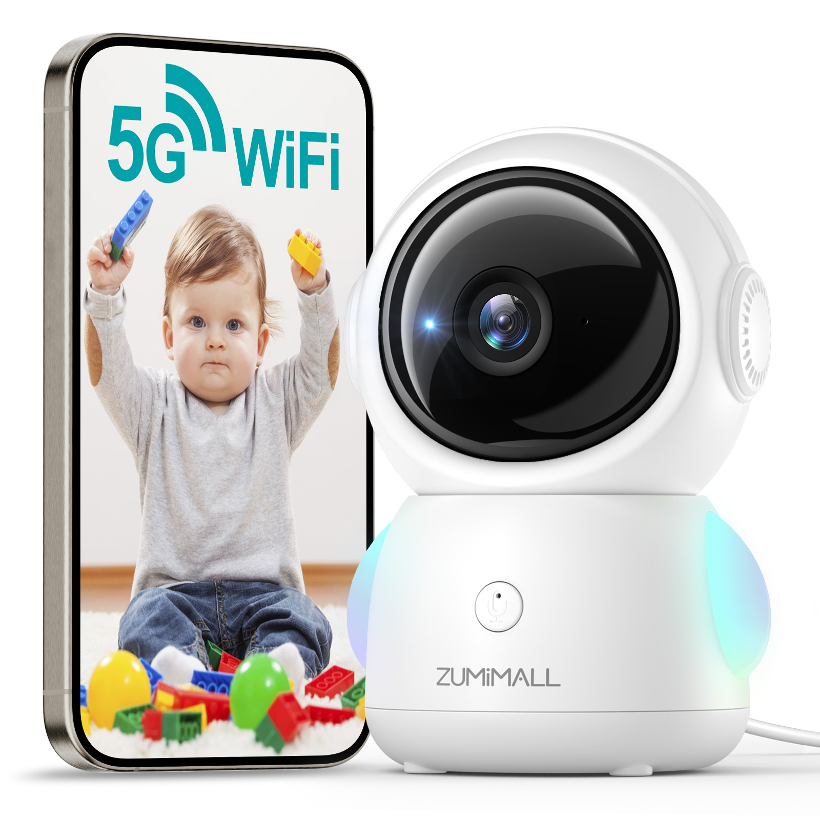ZUMIMALL Wired security Camera – Audio Music Track Bewertung und Preis