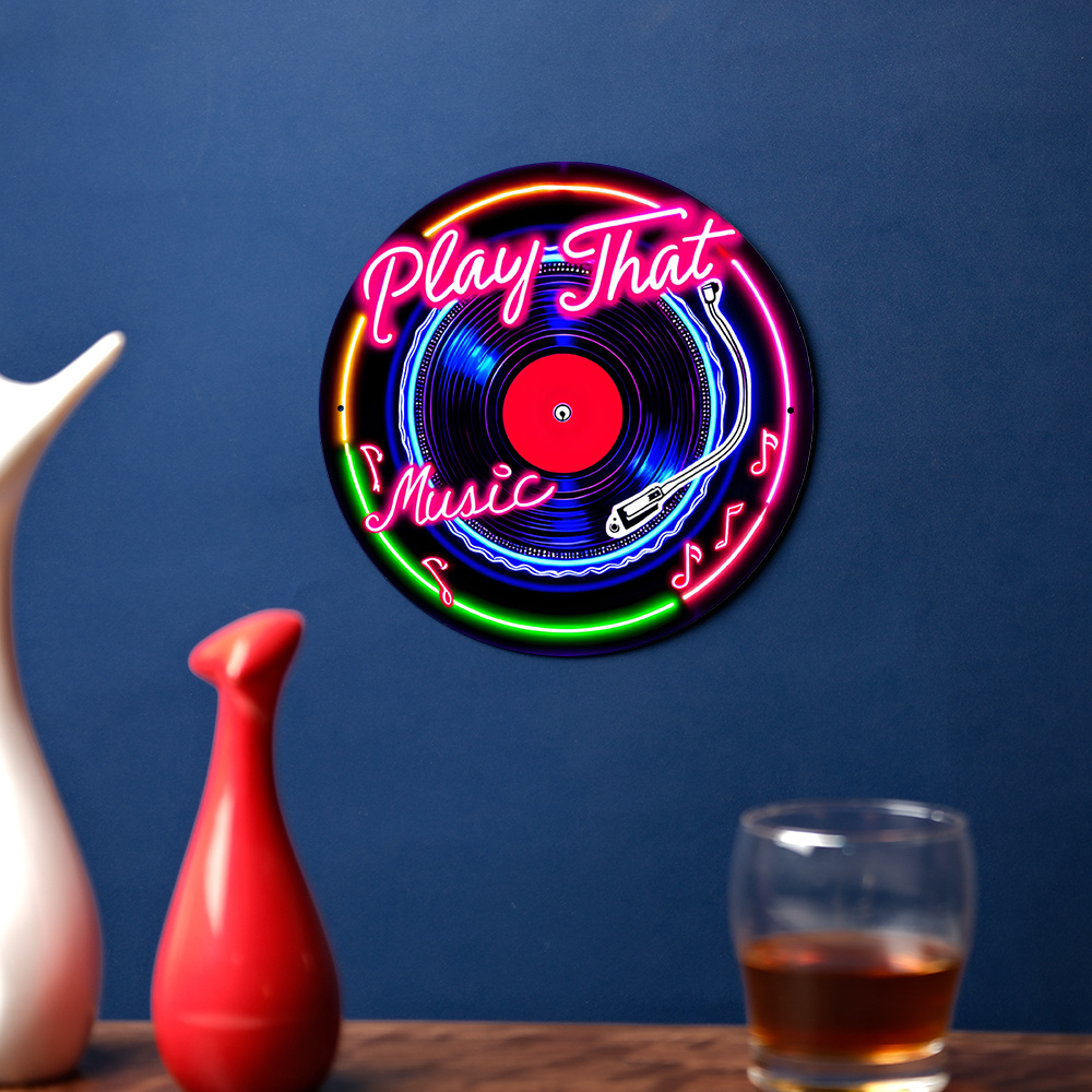 2D Flat, 1pc Retro Vinyl Recor – Audio Music Recording Bewertung und Preis