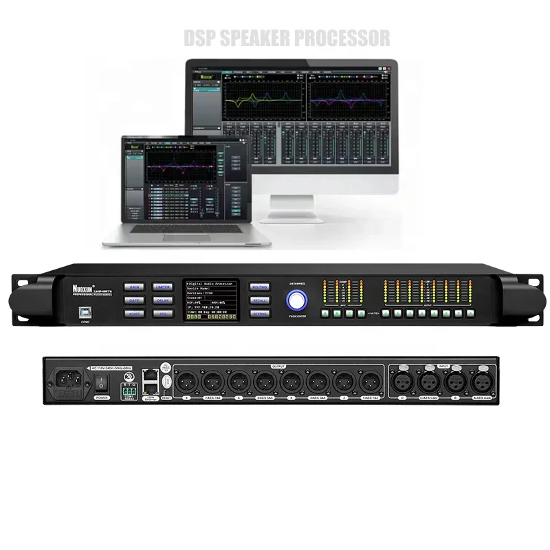 Hot Sell 4inx8out DSP Speaker  – Audio Music Software Bewertung und Preis
