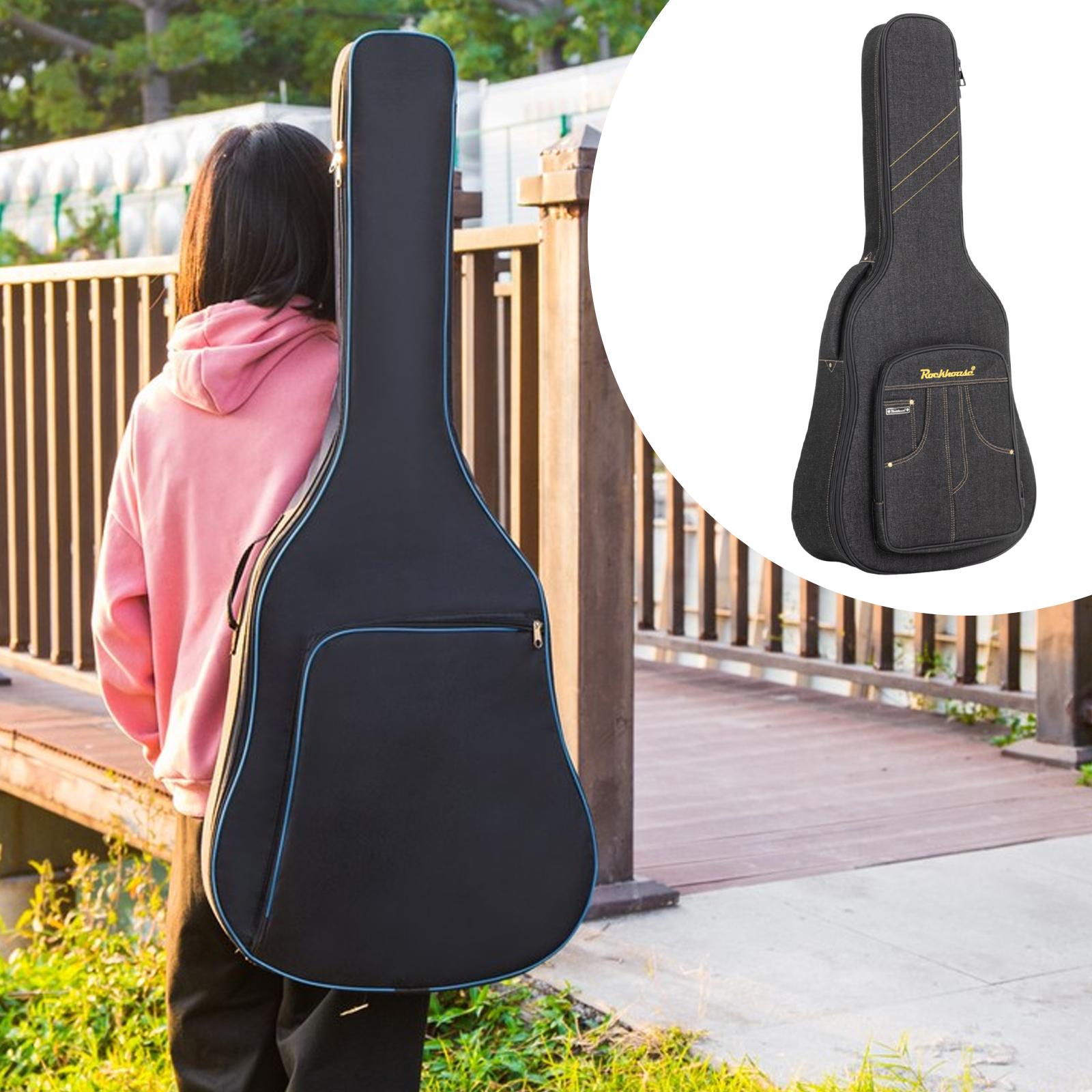 Guitar Case with Large Pocket, – Case Guitar Gig Bag Bewertung und Preis