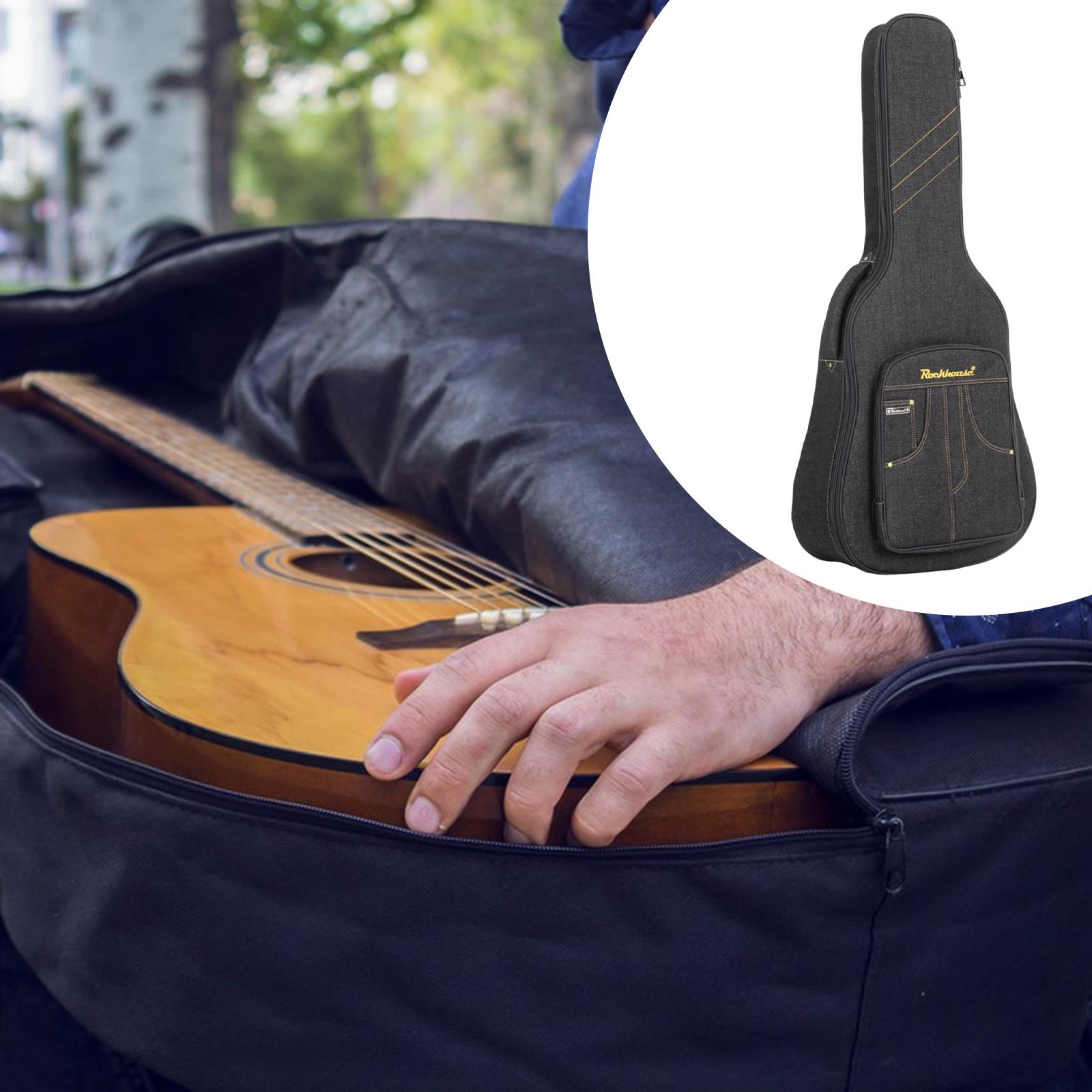 Guitar Case with Large Pocket, – Case Guitar Gig Bag Bewertung und Preis