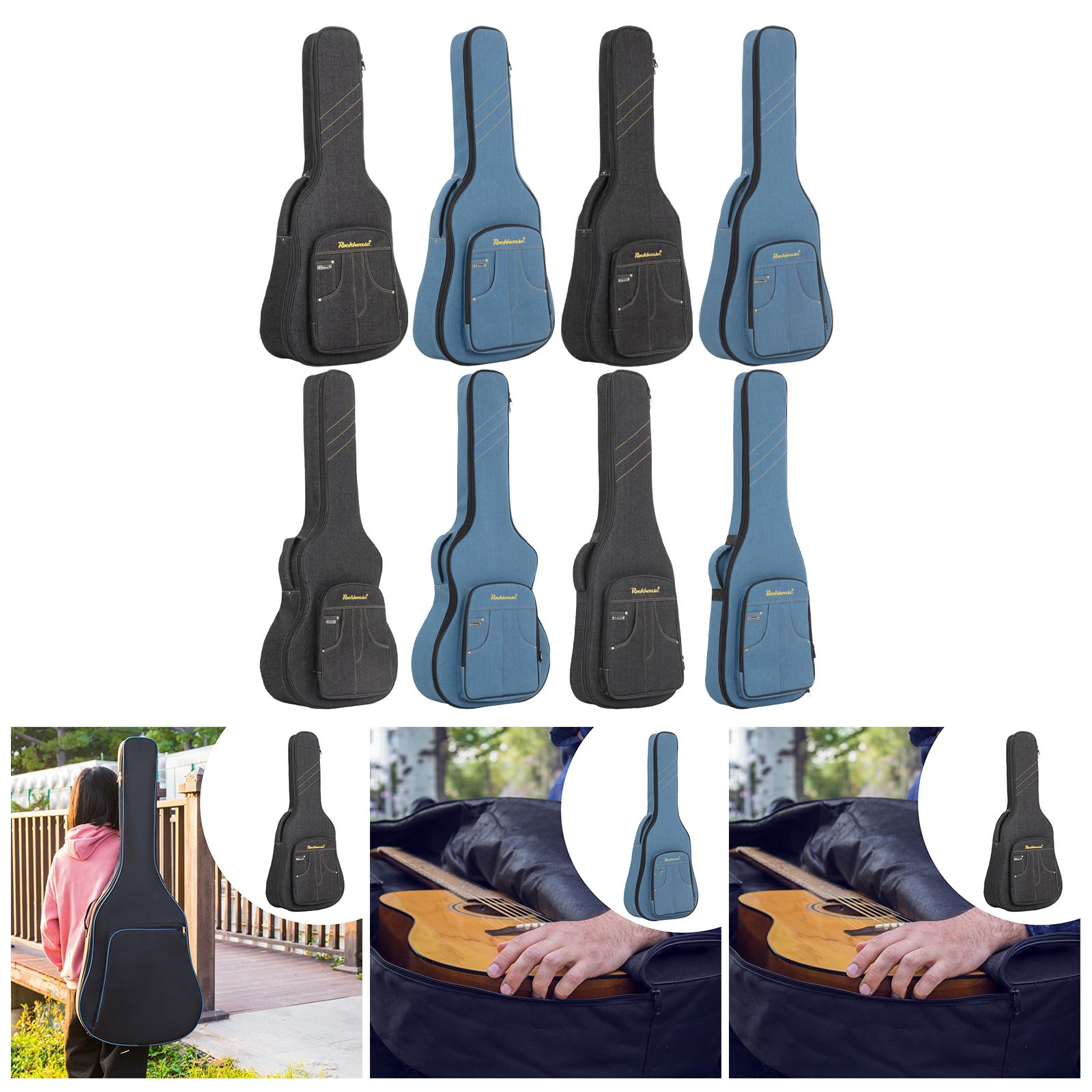 Guitar Case with Large Pocket, – Case Guitar Gig Bag Bewertung und Preis