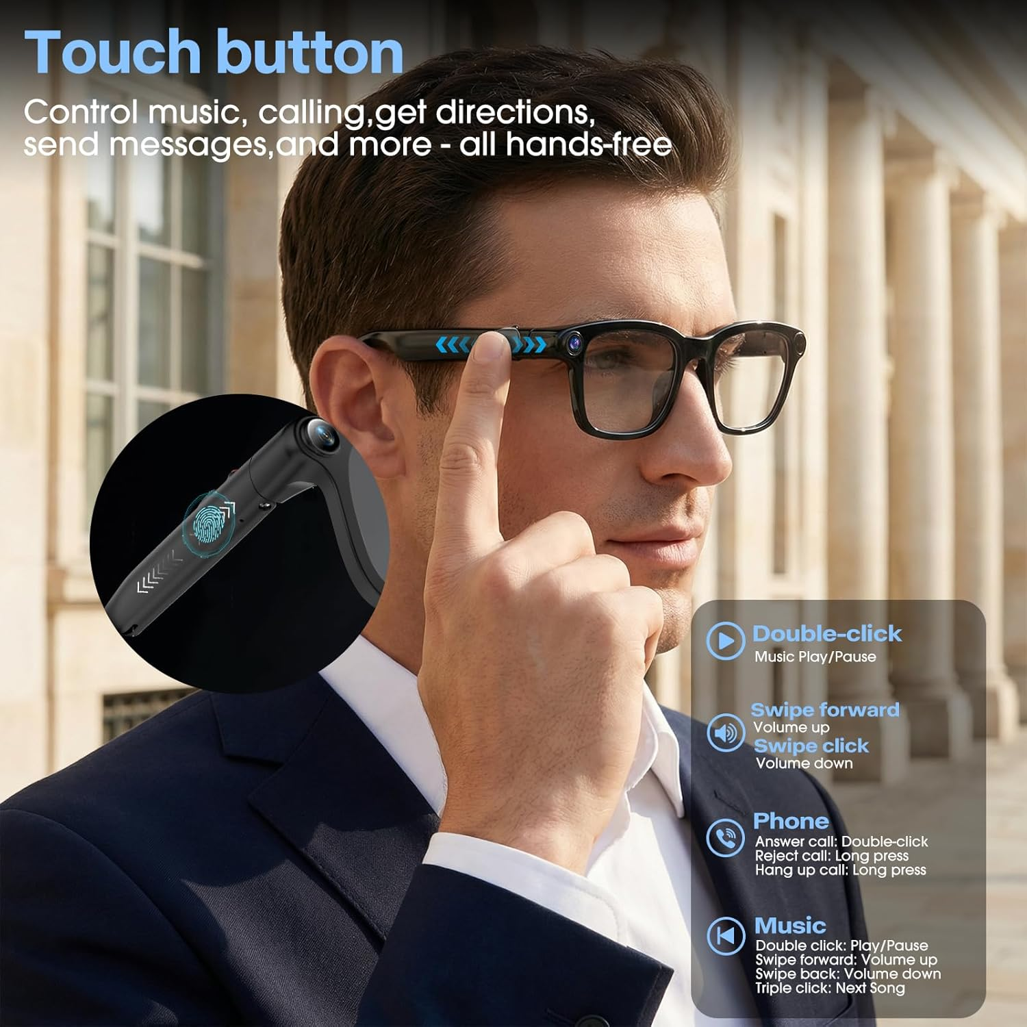2026 New Smart AI Glasses with – Audio Music To Video Ai Bewertung und Preis