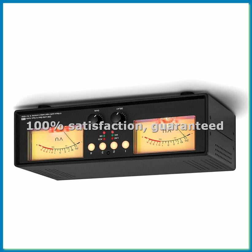 MIC+LINE Analog Dual VU Meter  – Audio Music Visualizer Free Bewertung und Preis
