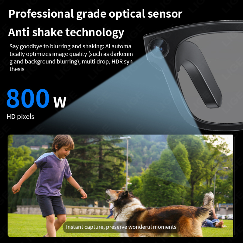 AI Smart Glasses Camera 800W B – Audio Music To Video Ai Bewertung und Preis