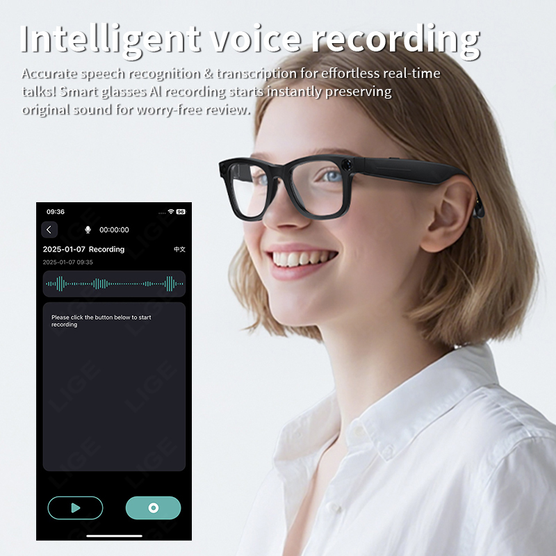 AI Smart Glasses Camera 800W B – Audio Music To Video Ai Bewertung und Preis