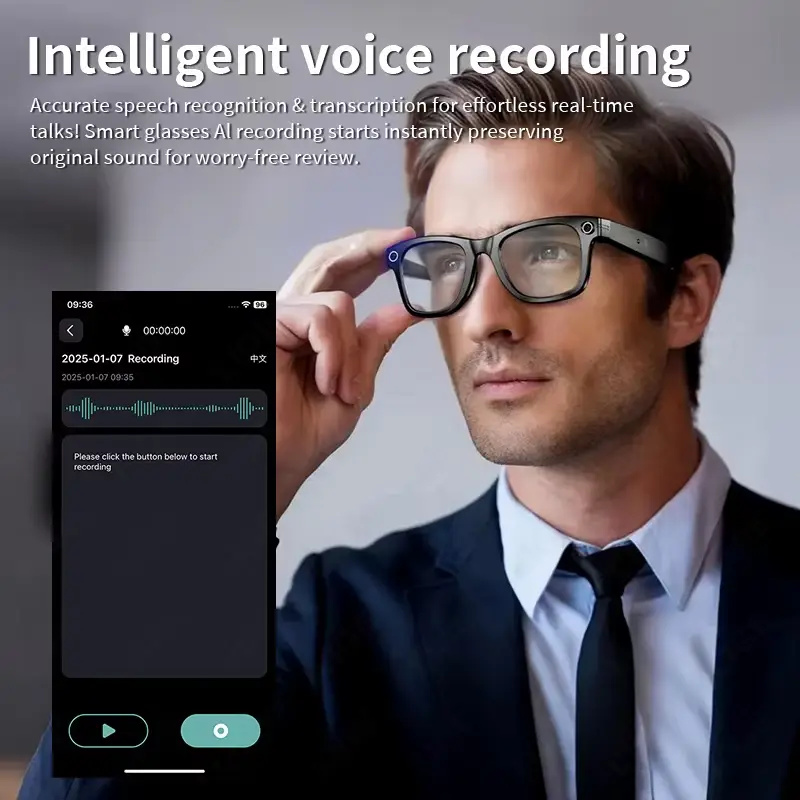 AI Smart Glasses with 8MP Came – Audio Music Recording Bewertung und Preis