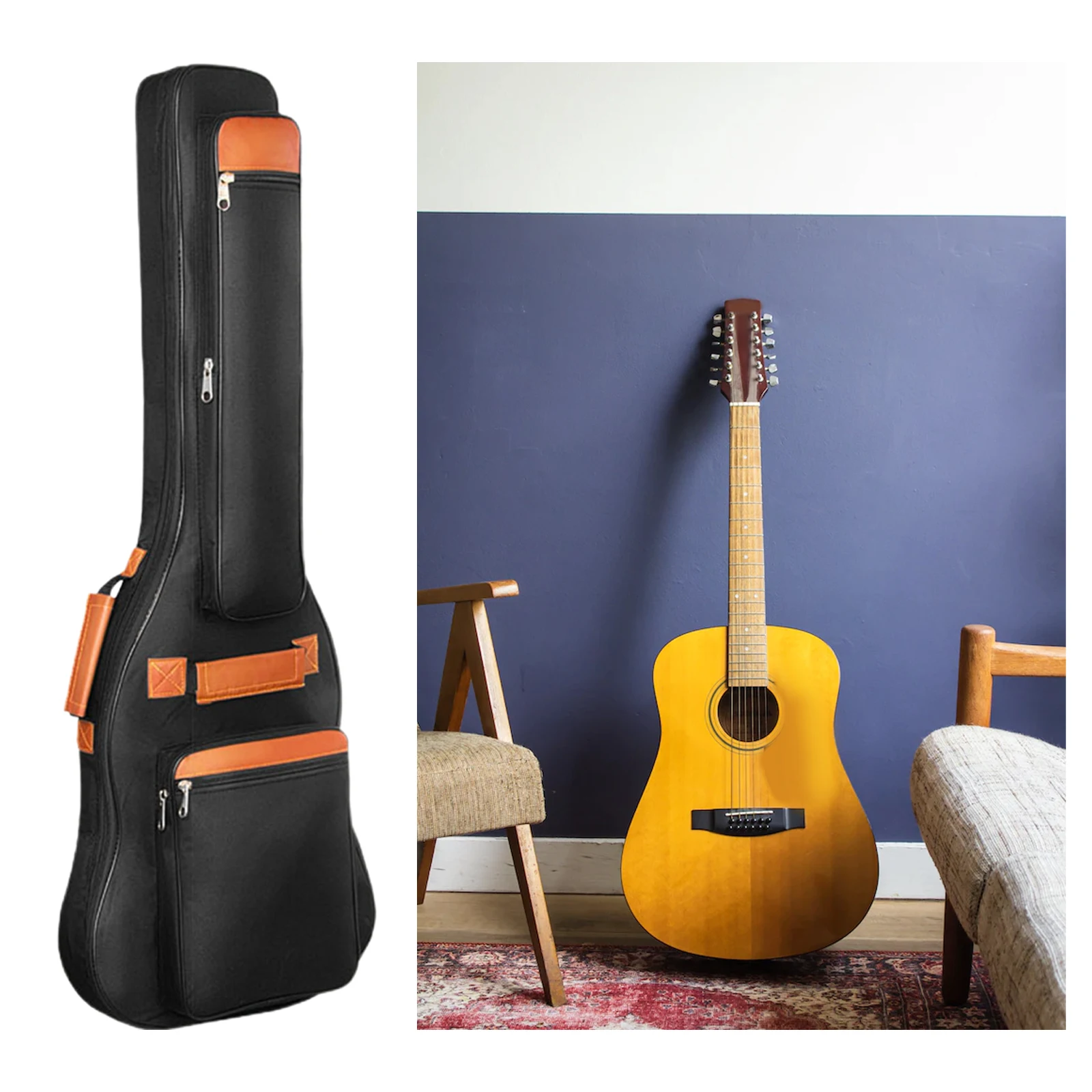 Electric Guitar Bag Bass 10mm  – Case Guitar Gig Bag Bewertung und Preis