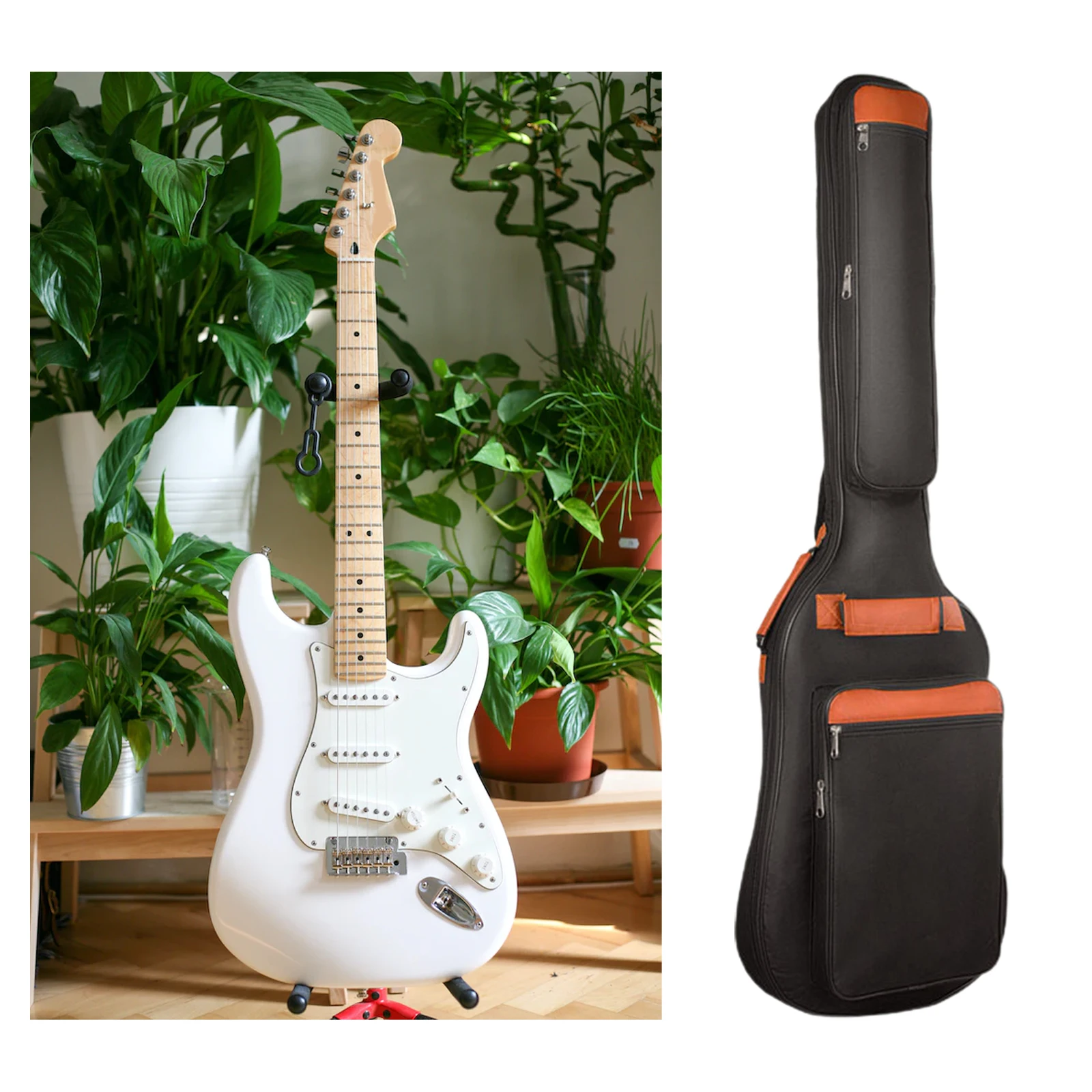 Electric Guitar Bag Bass 10mm  – Case Guitar Gig Bag Bewertung und Preis
